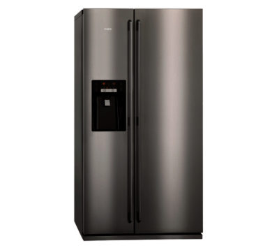 AEG  S96090XVM1 American-Style Fridge Freezer - Stainless Steel